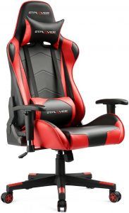silla gaming roja gtplayer