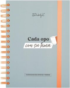 Planificador de oposiciones Mr Wonderful