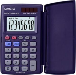 calculadora escolar con tapa casio para niño de primaria hs