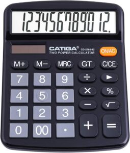 calculadora escolar de escritorio catiga